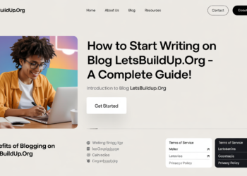 blog letsbuildup.org start writing on
