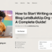 blog letsbuildup.org start writing on